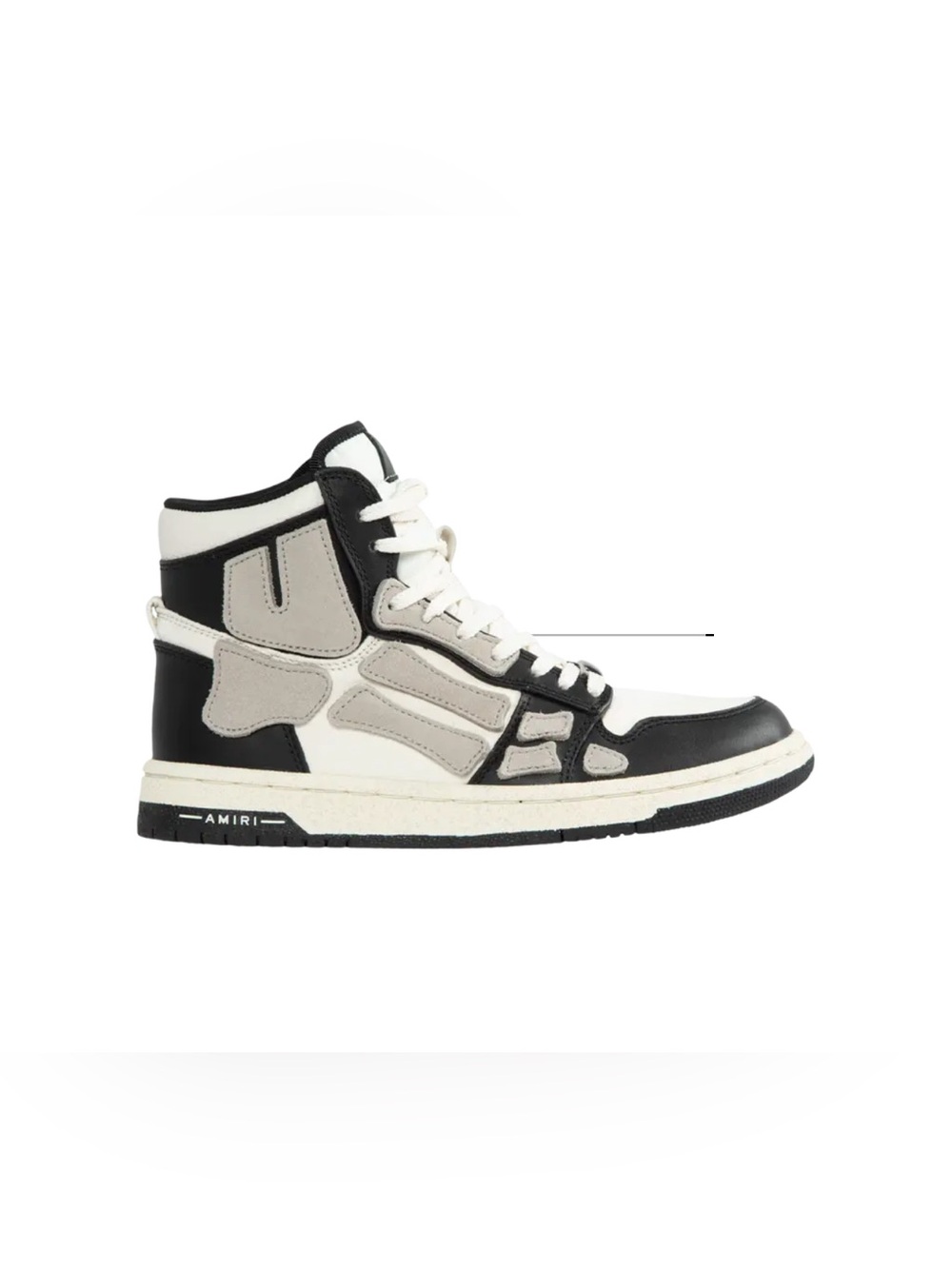 Amiri Skel Grail Woman’s Black & Alabaster High-Top 2023 Sneaker